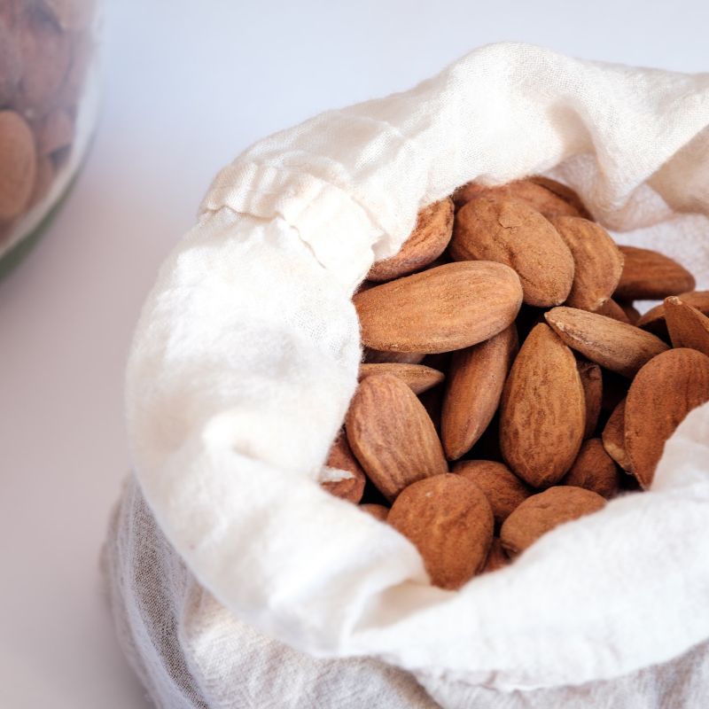 almendras bolsa blanca almendras bolsa blanca
